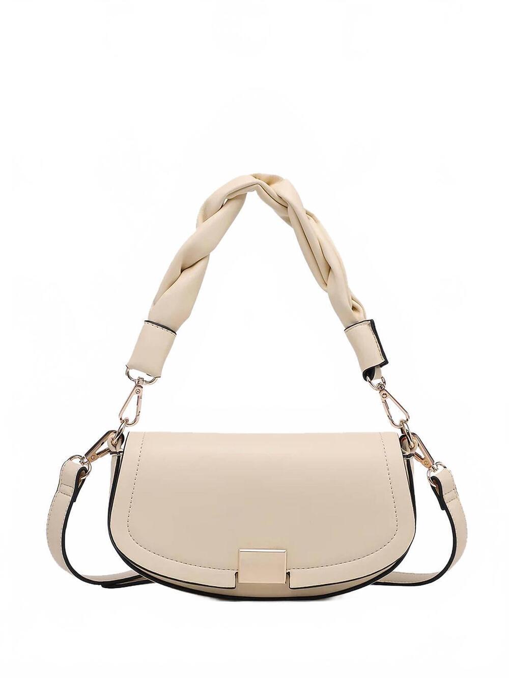 NEW JEN & CO. women's nylah flapover crossbody bag in sunflower